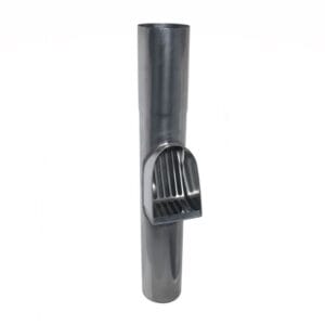 Bladvanger met RVS rooster 100 mm