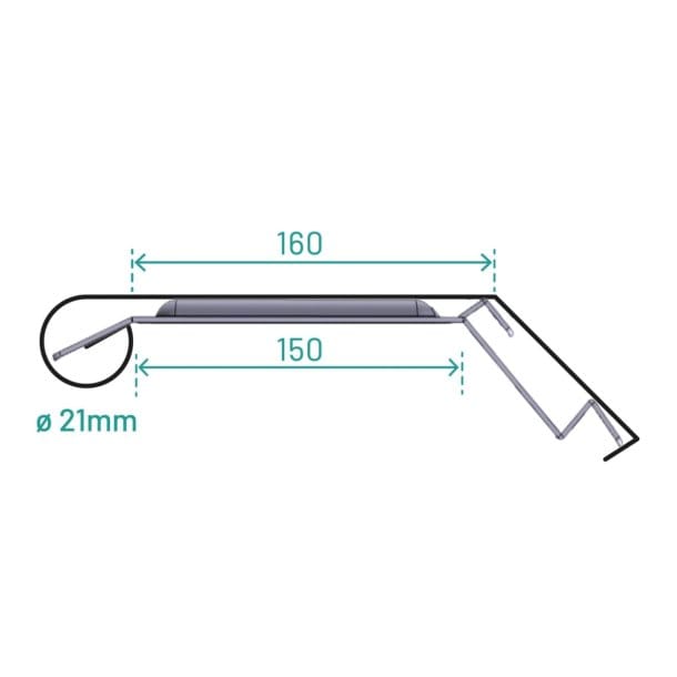 Deklijst D150 2 Deklijst D150 - Afbeelding 2