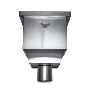 Vergaarbak zink Brabants Ø80 mm